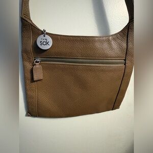 90s The Sak Vintage Crossbody Leather Purse
